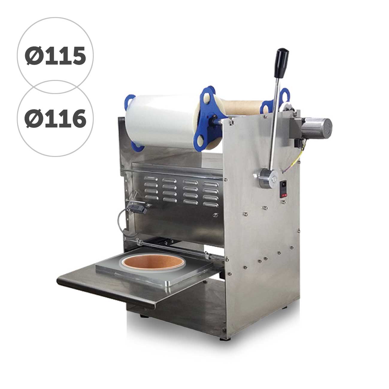 Bowl Sealing Machine Ø 115 LHS1151 LH Packaging